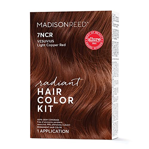 Комплект за боядисване на коса Madison Reed Radiant, Нюанси на червено