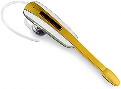 Слушалки Tek Styz, Съвместима с Samsung Galaxy A80, Втулки Безжични Bluetooth с шумопотискане (Бял /Златен)
