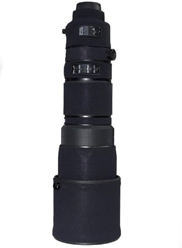 LensCoat Капак на обектива на Nikon 200-400 VR (черна) неопреновый предпазител на обектива LCN200400BK