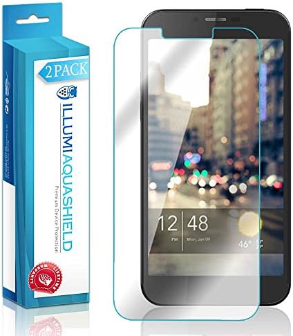 Защитно фолио ILLUMI AquaShield, съвместима с прозрачна гъвкава филм от TPU Intex Aqua 4G + (2 опаковки) с висока