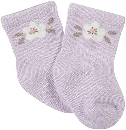 Gerber Baby 6 Чифта Чорапи, Защищающих от Поклащам