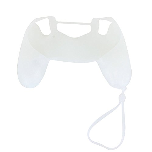 Мек Силиконов Противоскользящий калъф Skque® контролера на Sony PlayStation 4 PS4, прозрачен