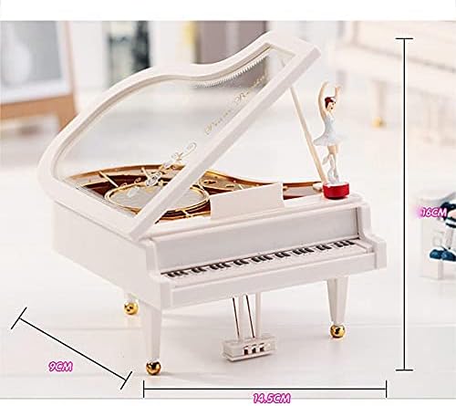 WYBFZTT-188 Нова Романтична Класическият Модел на Пиано на Музикална Ковчег Танцуваща Балерина Ръкохватка Музикални Кутии