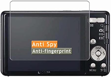 Защитно фолио за екрана Vaxson Privacy, съвместима със стикер на Sony Cyber-shot DSC-W690 за защита от шпионски филми [Не закалено стъкло]