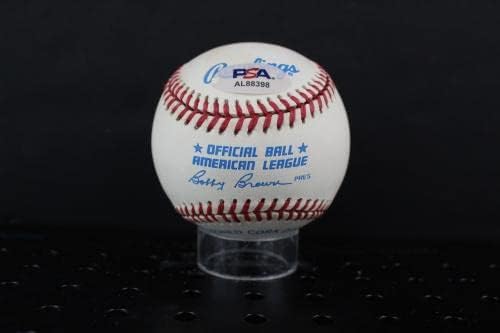Бил Мелтън Подписа Бейзболен автограф Auto PSA/DNA AL88398 - Бейзболни топки с Автографи