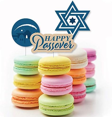 Изрези за еврейската празнични партита във формата на Голяма точки щастие във формата честит Великден - общо 24