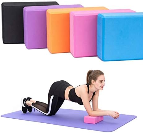 Tiptop Wise EVA Gym Blocks Пенопластовый Тухла Тренировъчен Набор от Упражнения За Фитнес Инструмент Възглавници-Валяк