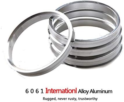Центрические пръстени на главината от алуминиева сплав от 108 до 100, Комплект от 4 - те пръстените - втулок, подходящи