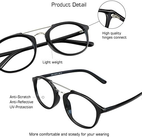 Очила за жени/Мъже, Блокиране на синята светлина, За облекчаване на напрежението на очите, За четене на компютър, За телевизора,