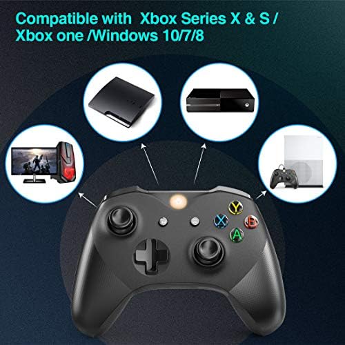 Жичен контролер JORREP за Xbox, Кабелна гейм контролер с дължина 6,8 метра за Xbox One/ One S / One X, Xbox