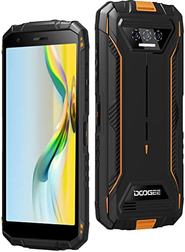 Издръжлив смартфон 2022, DOOGEE S41, 4G с две sim-карти, Издръжлив телефон Android 12, батерия 6300 ма, Здрав телефон с 5,5-инчов HD екран