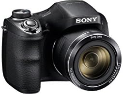 Компактен Цифров фотоапарат Sony Cyber-Shot DSC-H300 с 20,1 Мегапиксела и 35-кратно Оптично увеличение - Черен