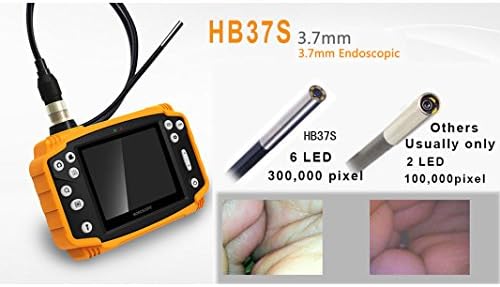 [SmartFly] HB37S 3,7 mm 1 метър 3,5 LCD Ендоскоп Бороскоп Змия на Инспекцията Видеорекордер Тръбопровод за разглеждане