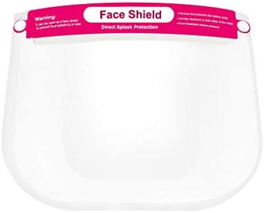 NMSLCNM Детска Защитна маска за лицето, Защитни полнолицевой прозрачна козирка за защита на лицето, Очите и лицето, Затварящ