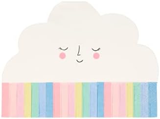 Салфетки Meri Meri Rainbow Sun Cloud (опаковка от 20 броя)