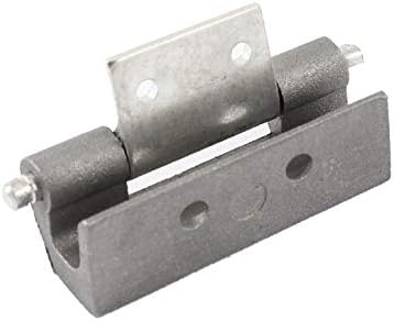 X-DREE Сива спирала контур от алуминиева сплав за вратите електрически шкаф (de Bisagra aleación de aluminio montada