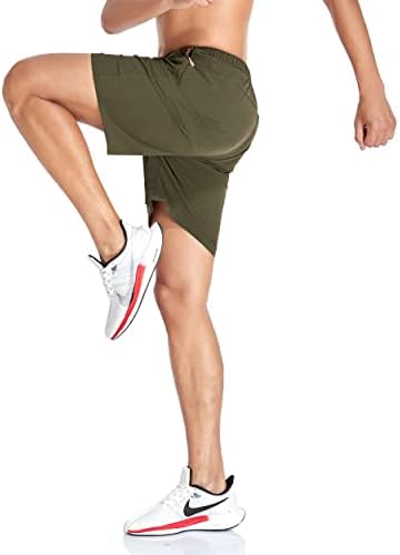 Мъжки къси панталони за фитнес Selovzz Спортни бързо съхнещи За тренировки, Джогинг или Ежедневни тренировки,