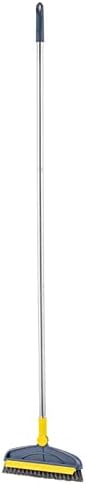 Метли BEDRE, Въртяща се на 180 ° с Четка за Пол с Дълга дръжка и Стъргалка 126 см Метла 2 в 1 Подвижни Инструмент За Почистване
