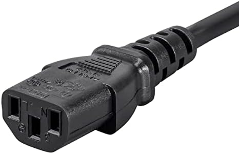 Захранващ кабел Monoprice - 6 фута - Черно | AS/NZS 3112 (Австралия /Нова Зеландия) по стандарт IEC 60320 C13, 18 AWG, 5A /1250 W, 250,