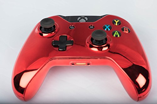 Осветление Modz Chrome Red Xbox One 40 Режими на Контролера на бърз огън Промяна Скок Изстрел Спад Снайперский