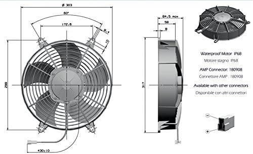 GC Охлаждащ 90050563-11 Върховният Електрически Гребец на Вентилатора за Охлаждане