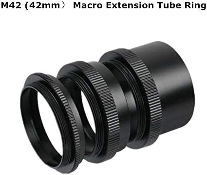 Макрокольцо с удлинителем M42, Съвместимо с за определяне на филмови и цифрови огледално-рефлексни фотоапарати 42 мм пръстен