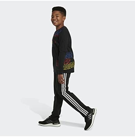 Тениска с изображение от Futon Джърси adidas за момчета с дълъг ръкав