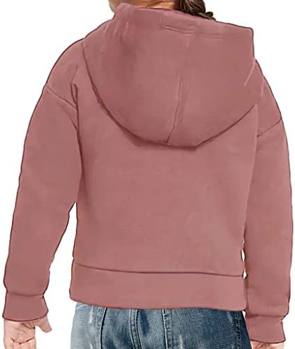 Hoody-Пуловер с принтом Kawai за деца - Hoody с качулка от Порести Руно с Шарени Кученце - Тема Hoody за деца