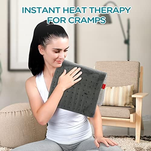 Голяма топло Comfytemp за облекчаване на болки в гърба, 17 x 33 и Малко топло от спазми, 12 x 24