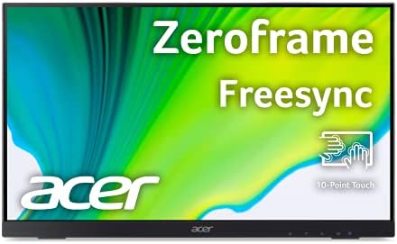 Acer UT222Q bmip 21,5Full HD (1920 x 1080) 10-точков сензорен монитор с технологията AMD FreeSync Честота
