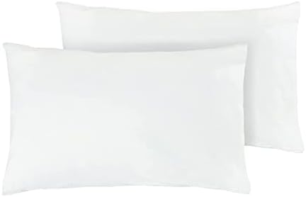 Lenenz 2 опаковки покрива възглавница от поли памук Стандартен размер - Калъфки за възглавници размер Queen