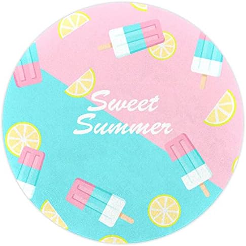 LLNSUPPLY през Цялата Детски игри мат Sweet Summer Popsicle-01 Подложка за детска Мек Сгъваем Детски игри мат е Много