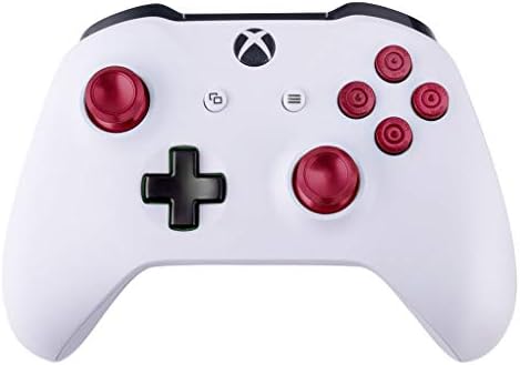 Метални Джойстици за джойстик контролер за Xbox One от алуминиева сплав ABXY Bullet Buttons Аналогова Обработка на Резервни Части за Xbox контролери One, One S / X, X Series с инструменти ?