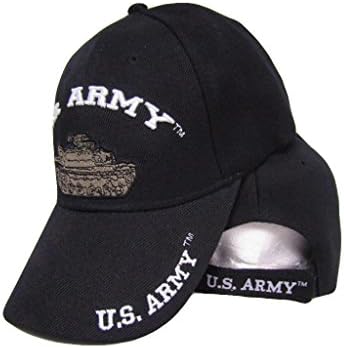 RFCO САЩ Танк Армията на САЩ, бродирани Черна бейзболна шапка Шапка