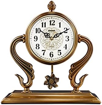 UXZDX Домашни Настолни Часовници за Всекидневна, Настолни Часовници За Декорации, Креативни Настолни Часовници в Ретро стил