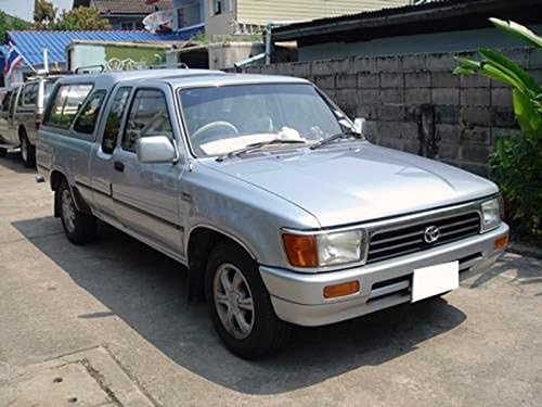 Заключване Ключалки на Задното стъкло Тъмно Сив Цвят За Пикап Toyota Hilux MK3 LN85 1989-1995