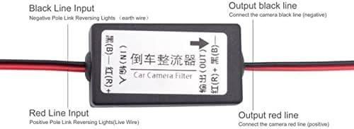 кондензатор Реле Горивна Камера за обратно виждане на автомобила gande 12V Dc gande 12V DC Конектор Автоматичен