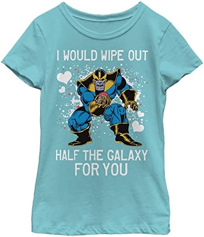 Тениска Marvel гърлс Thanos Galaxy Сърце от Thanos Galaxy Сърце