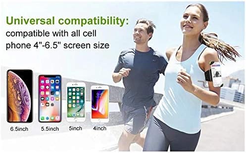 Кобур BoxWave® за Xiaomi Redmi K40 Pro [Превръзка FlexSport] Регулируема превръзка за тренировки и тичане за Xiaomi Redmi K40 Pro - Ярко-зелен