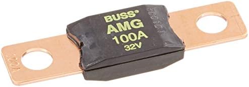 Предпазител Bussmann BP/AMG-100-RP AMG с сильноточным монтиране на висок ток (rms мощност 100 Ампера), 1 опаковка