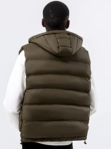 Якета за мъже, Мъжки якета, Мъжки носи етикет за услугата детайл, джоб с капак, Пуховик с качулка на съвсем малък, Палто, Яке - (Цвят: черен размер: Голям)