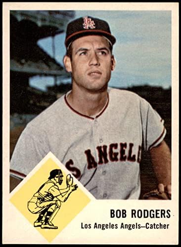 1963 Fleer 20 Боб Роджърс Ангелите Лос Анджелис (Бейзболна картичка) Ню Йорк / MT Angels