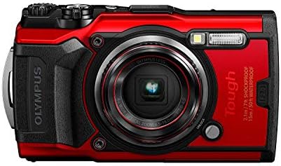 Водоустойчива камера Olympus Tough TG-6, Червена - основно оборудване 64 GB