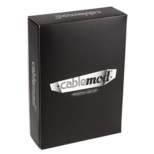 CableMod C-Series Classic 8-пинов PCI-e кабели с сетчатыми ръкави за Corsair Type 4 RM Black Label/RMi/RMX (черен, 60 см)