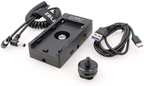 Многофункционален адаптер за захранване на батерията ZBLZGP NP-F970 (WY-F01A) 12 8 vdc 5 9 с USB-кабел за захранване Type C 3A за фотоапарати Монитори