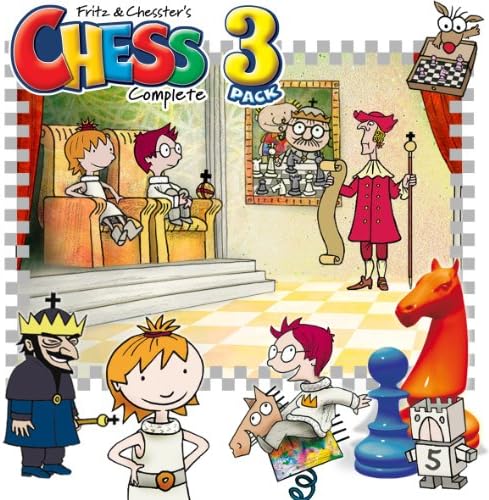 Научете се да играе шах с Фрицем и Чесстером: Пълен комплект от 3 на шах [Изтегляне]