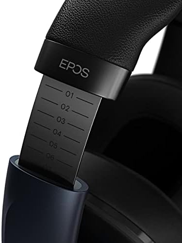 Затворена Акустична детска слушалки EPOS Audio H6PRO (Сребристо-черна)