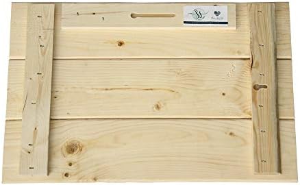 Казано по-просто, Дървена табела INC Rustic Pallets 16x 10,75 RUS1256 - Отпечатък на Бащата остава Завинаги