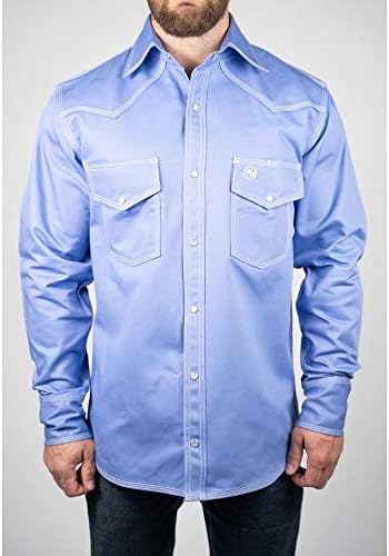 Оборудване заварчик Western - Заваръчен риза в западен стил | Леки заваръчни ризи с троен шев, свободен cut, без закопчалка