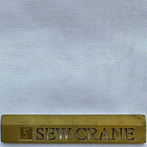 32-Каратная Плат Evenweave За Бродерия на кръстат бод, снежно бяла, W59 x L39